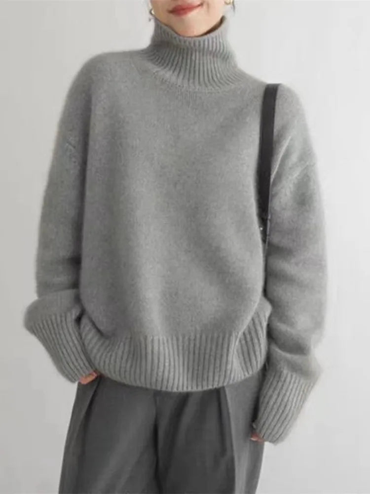 Acantha - Weicher Rollkragenpullover