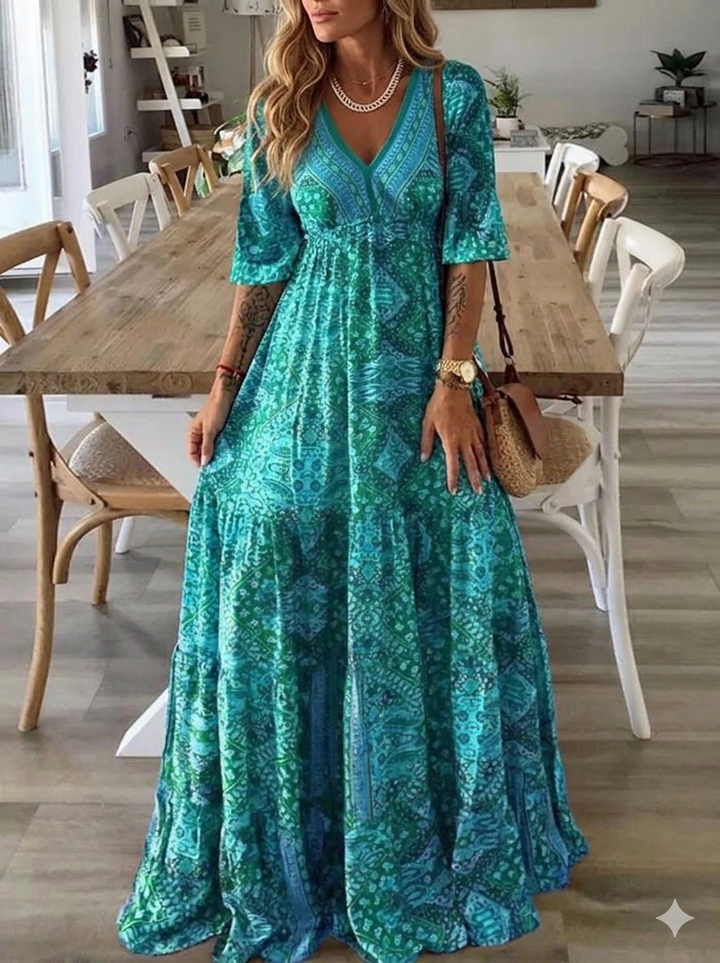 Ysavelle - Weiches Boho-Kleid