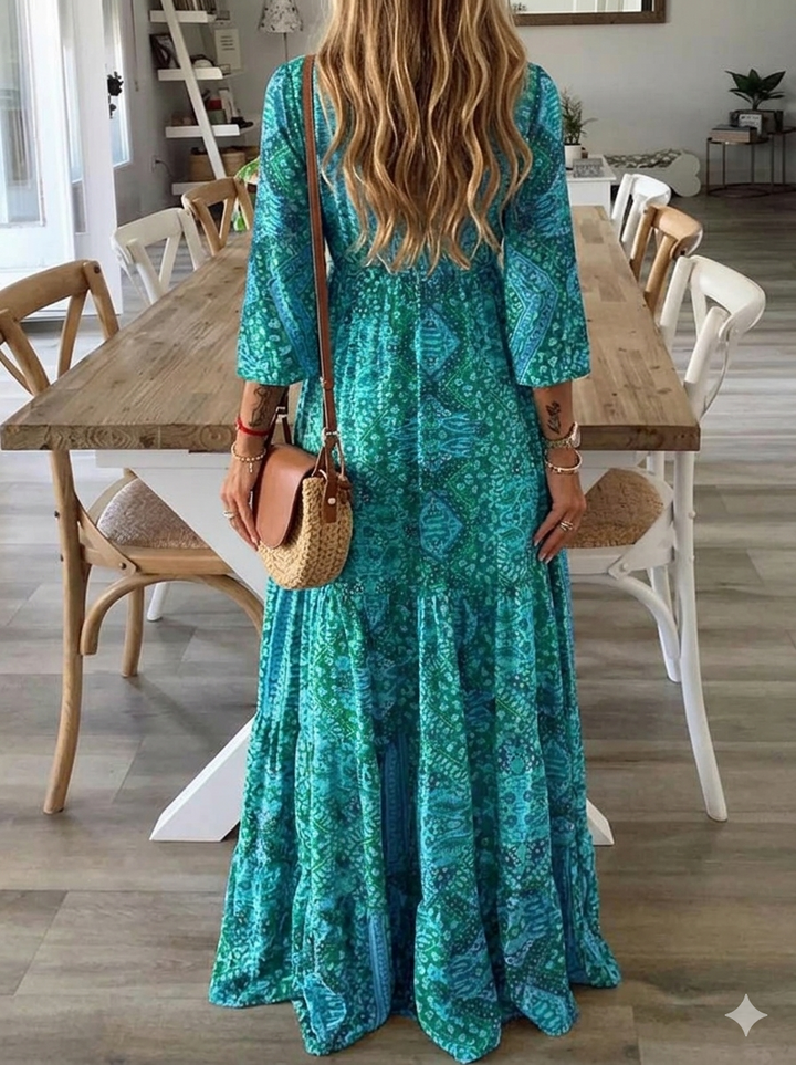 Ysavelle - Weiches Boho-Kleid