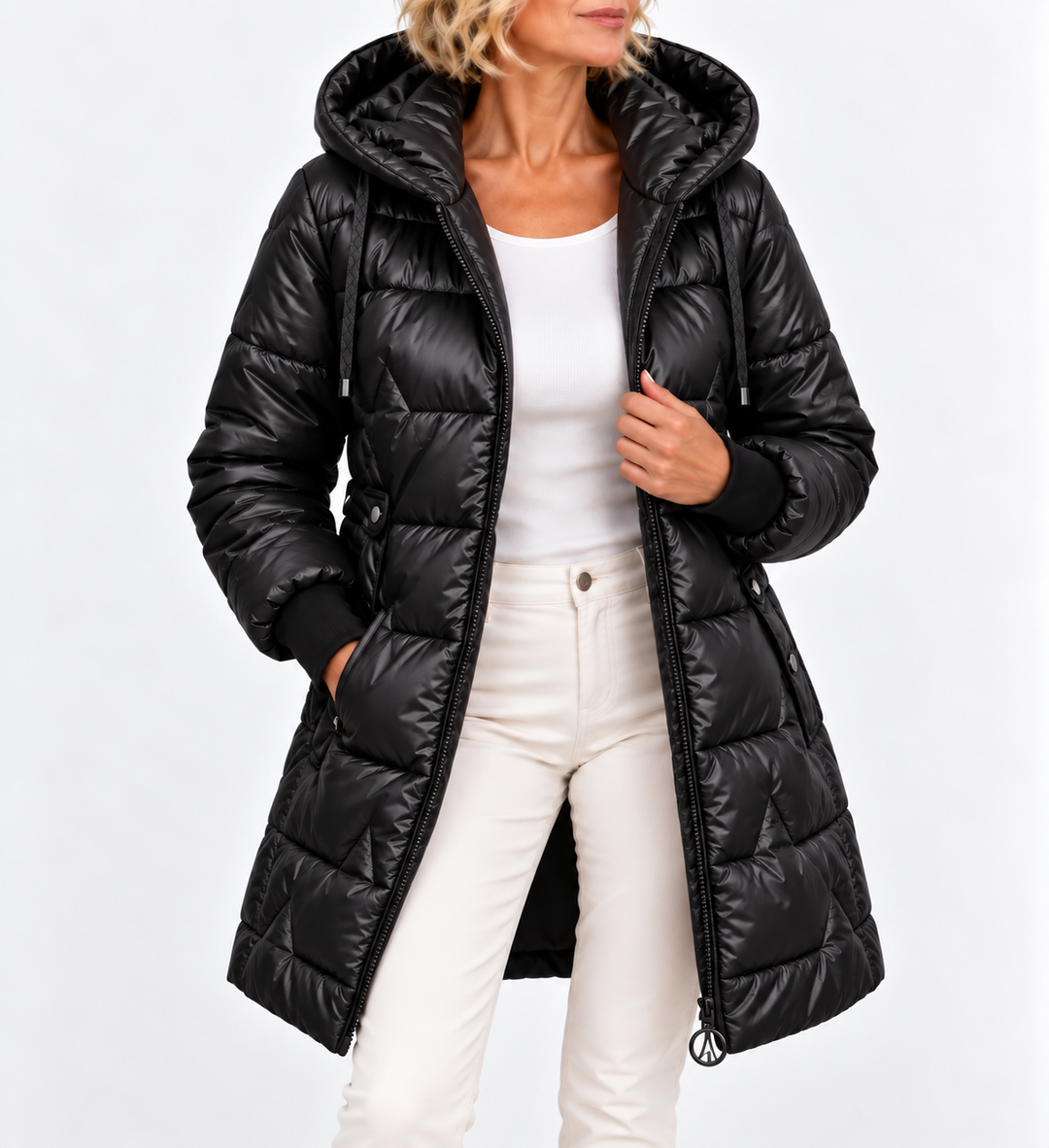 Tilda - Gesteppte Pufferjacke mit langen Ärmeln