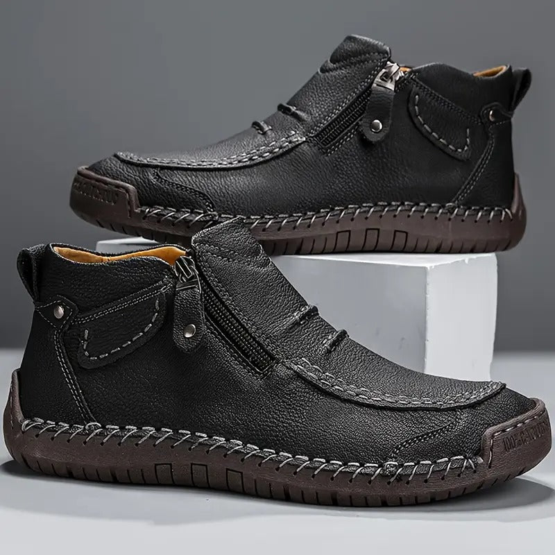 Drevian - Ergonomische Stiefeletten mit Reissverschluss