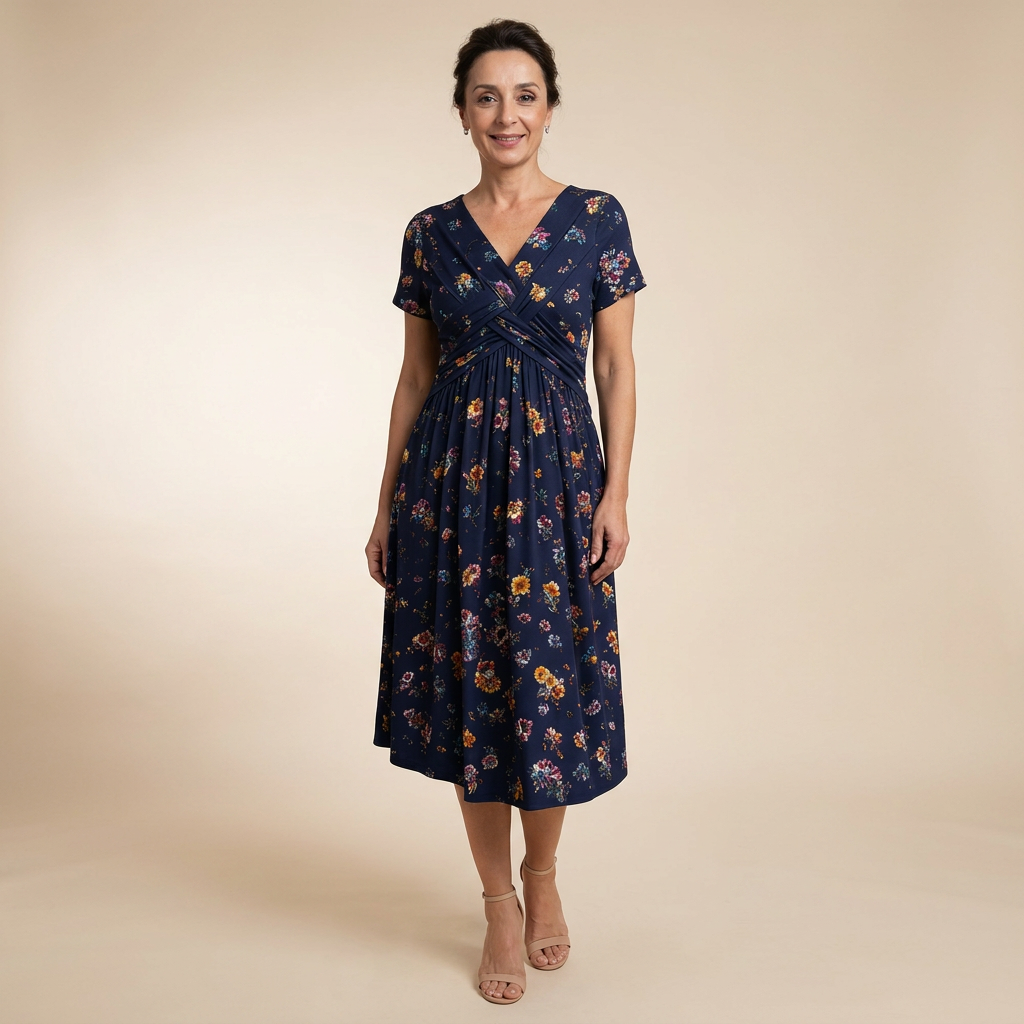 Lorianne - Sommerkleid in Soft-Touch-Qualität