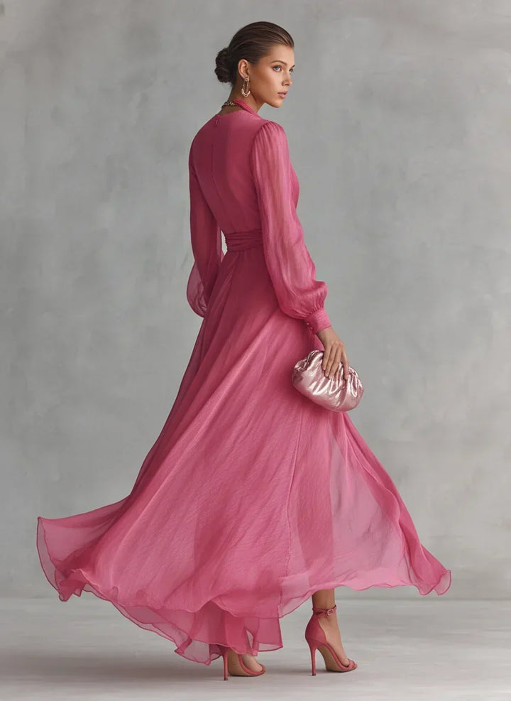 Caelissea - Schimmerndes Maxikleid
