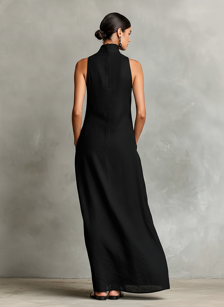 Adelaide - Leichtes Maxikleid aus Leinen
