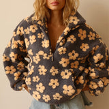 Fallon - Weichgriffiger Floral-Pullover