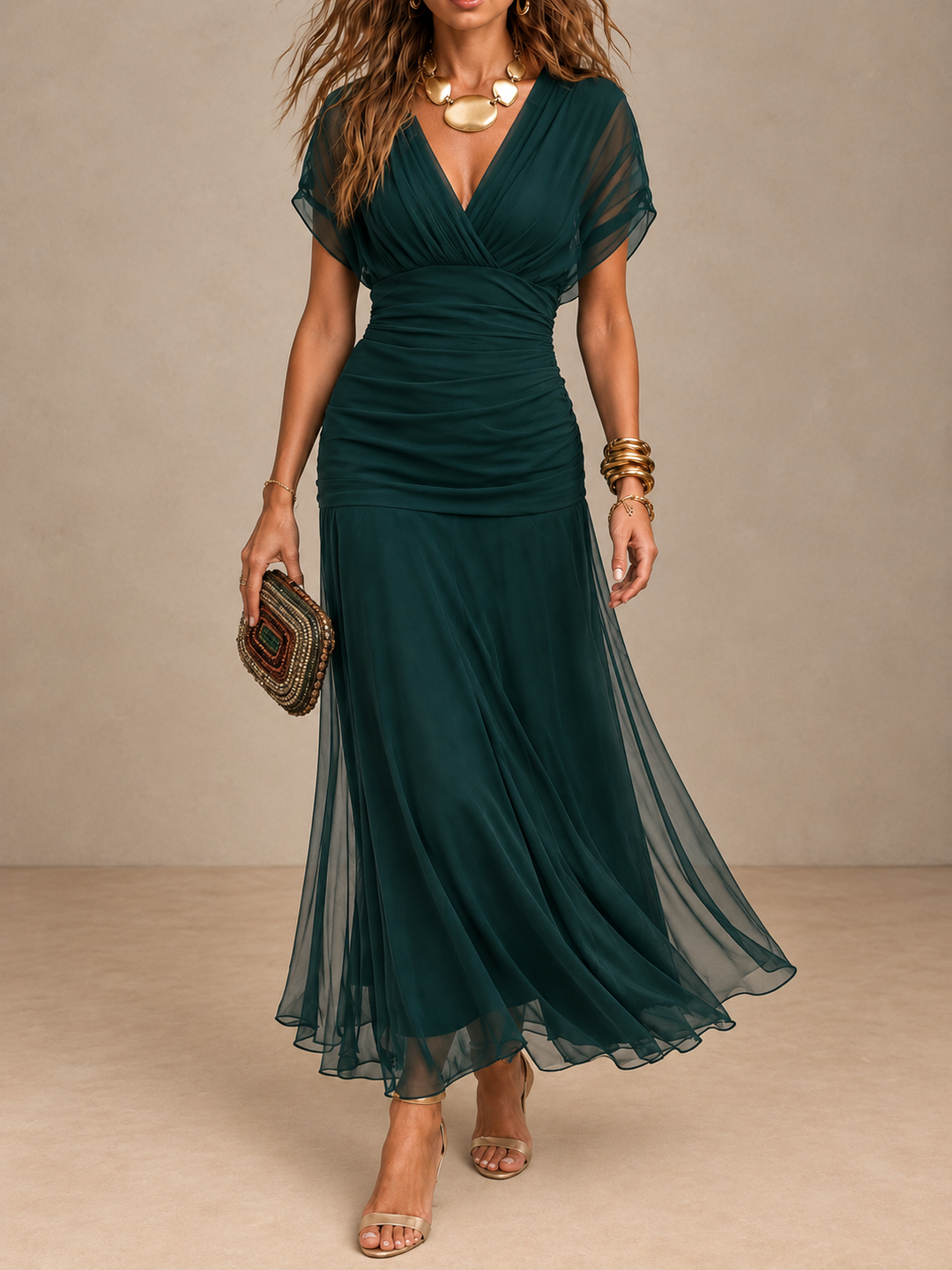 Nola - Ätherisches Abendkleid in Meerjungfrauen-Silhouette
