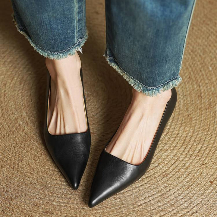 Serelina - Elegante Pumps mit spitzer Zehenpartie und Kitten-Heel