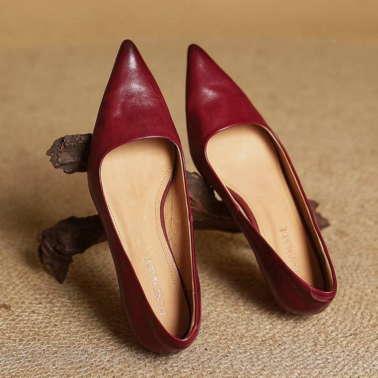 Serelina - Elegante Pumps mit spitzer Zehenpartie und Kitten-Heel