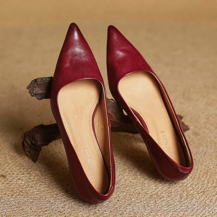 Serelina - Elegante Pumps mit spitzer Zehenpartie und Kitten-Heel