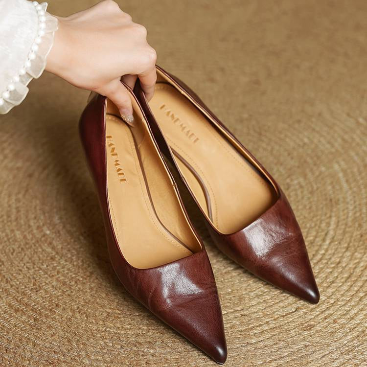 Serelina - Elegante Pumps mit spitzer Zehenpartie und Kitten-Heel