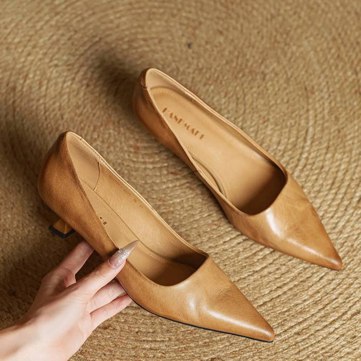 Serelina - Elegante Pumps mit spitzer Zehenpartie und Kitten-Heel