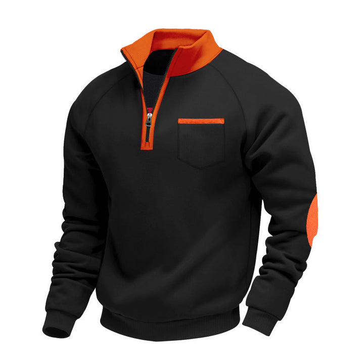 Ivervane - Weicher Half-Zip-Pullover