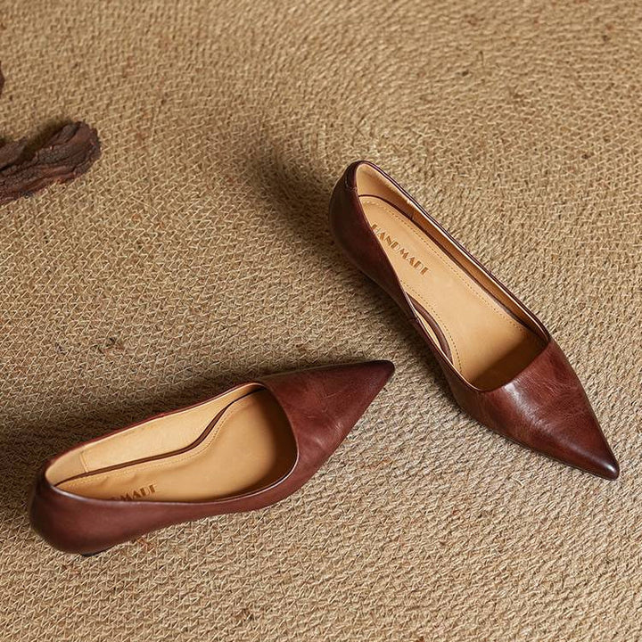 Serelina - Elegante Pumps mit spitzer Zehenpartie und Kitten-Heel