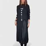 Aravina - Ultrasoftes Set aus Layering-Pullover und Kleid