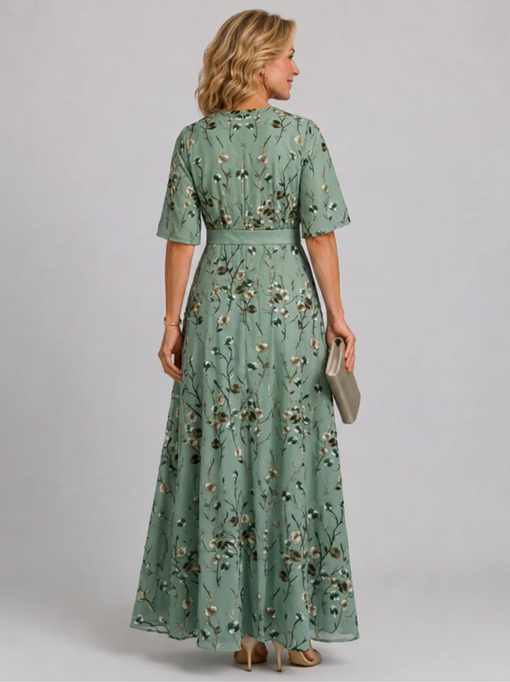 Adaline - Florales Softtouch-Midikleid