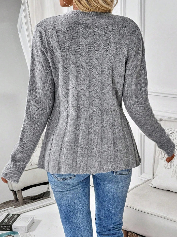 Zarela - Offener Premium-Cardigan