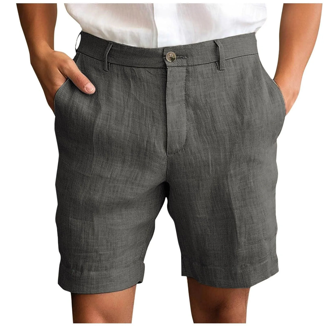 Nestor - Maßgeschneiderte Leinen-Shorts