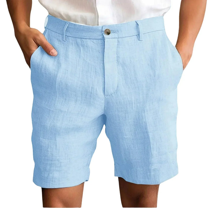 Nestor - Maßgeschneiderte Leinen-Shorts