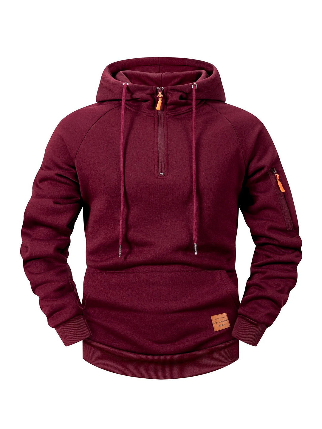 Quenford - Softtouch-Hoodie mit Reissverschluss