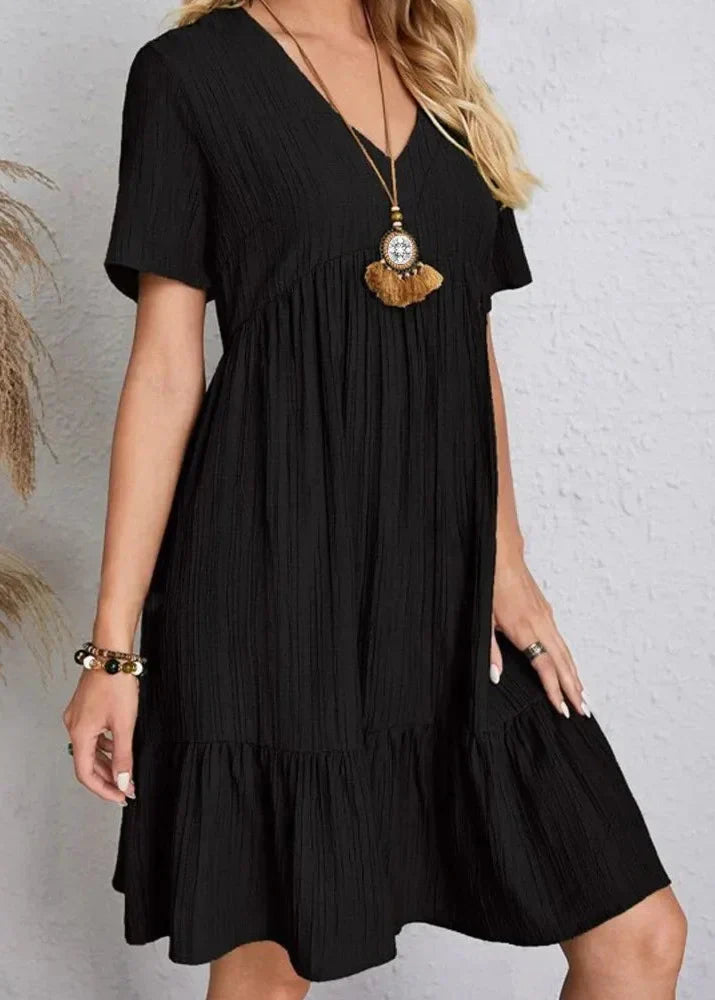 Flavia - Fliessendes Shiftkleid