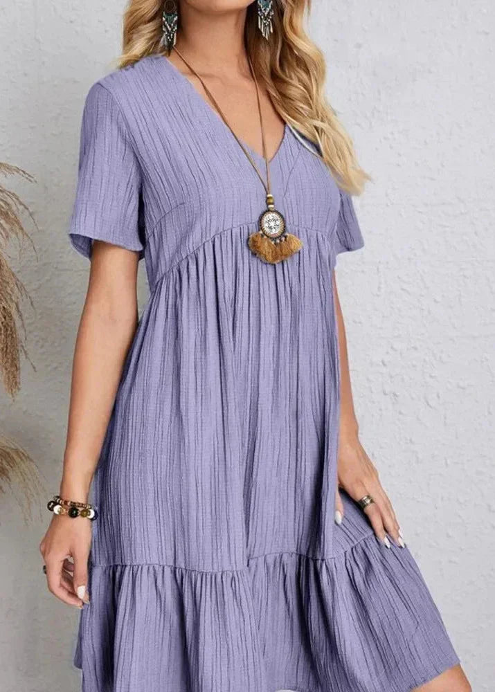 Flavia - Fliessendes Shiftkleid