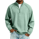 Jude - Strukturiertes Waffelstrick-Sweatshirt