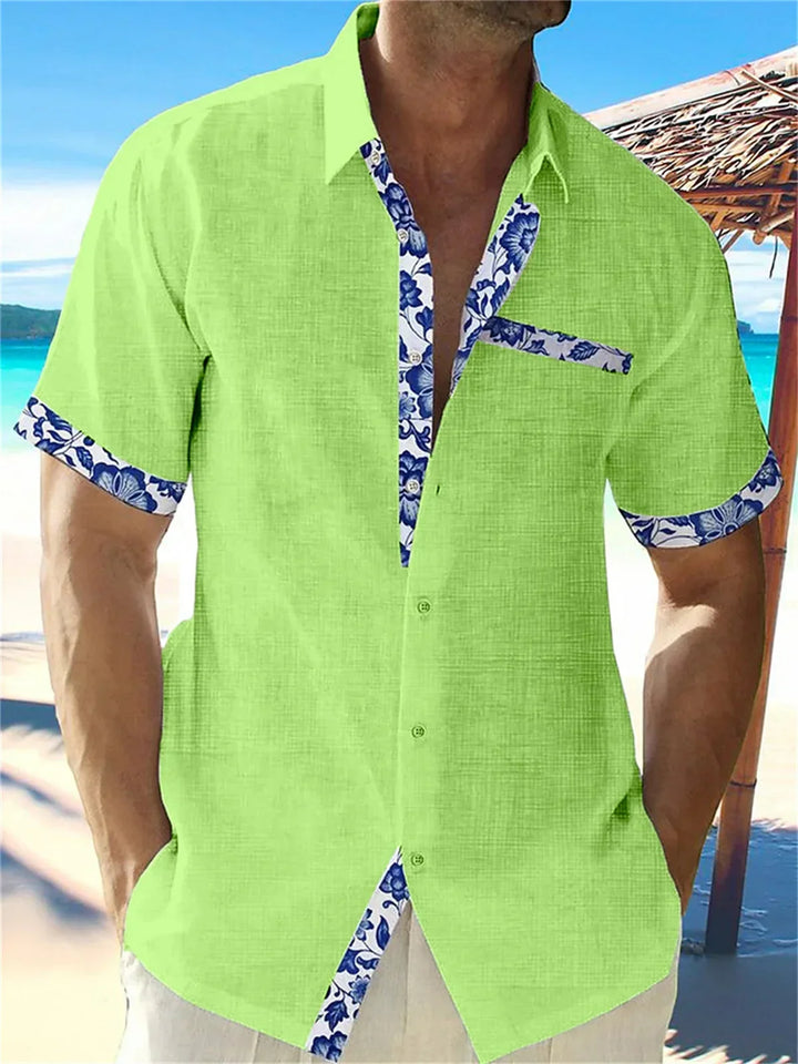 Eastcott - Lässiges Sommerhemd mit Ethno-Print