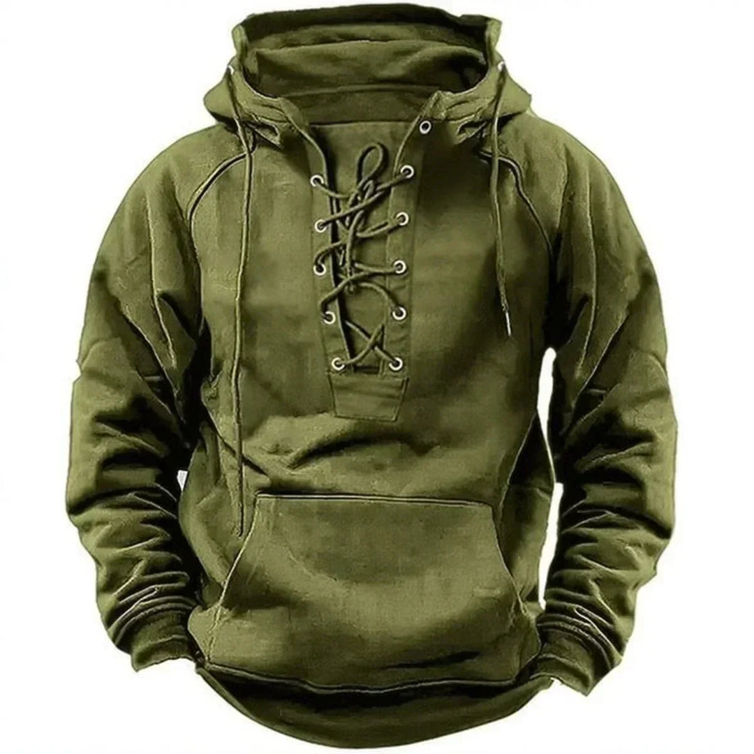 Matteo - Kapuzenpullover mit Schnürung