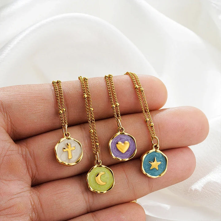 Brisalyn - Zarte Charm-Halskette