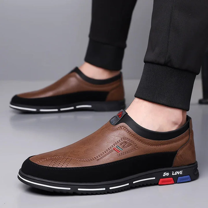Aksel - Gepolsterte Herren-Slipper