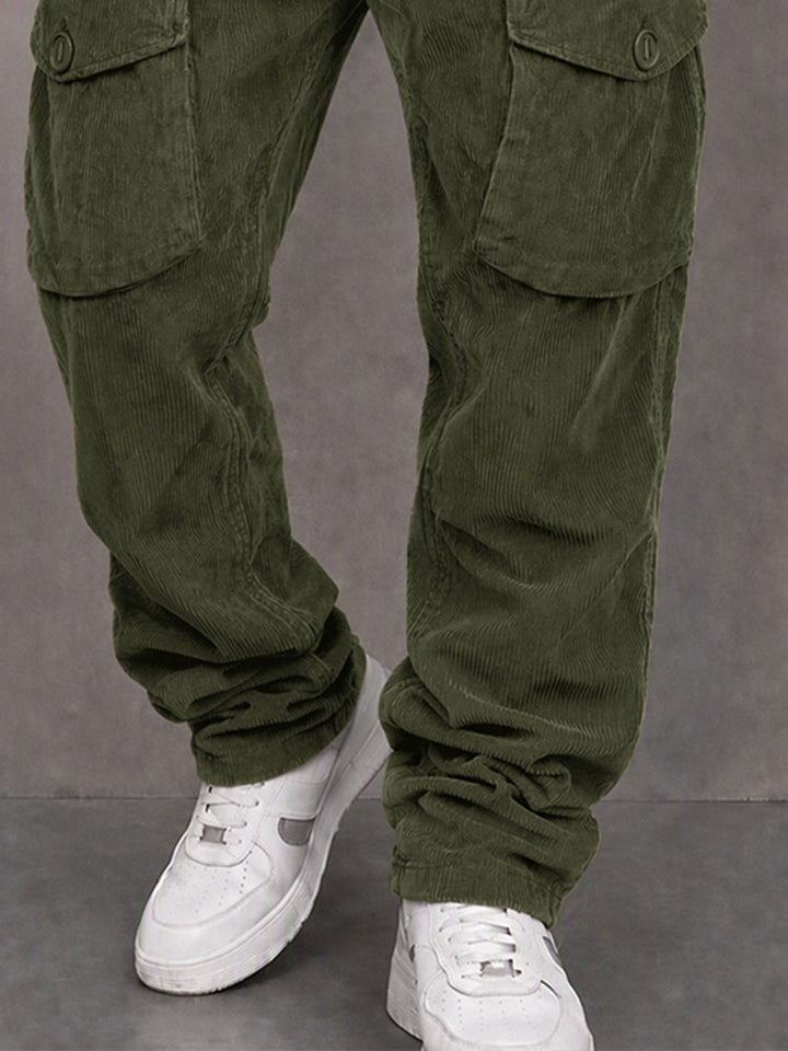 Milo - Gerippte Cargo-Hose