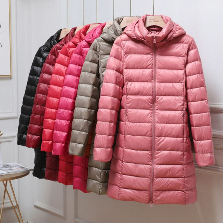 Mira - Ultraleichte Longline-Steppjacke