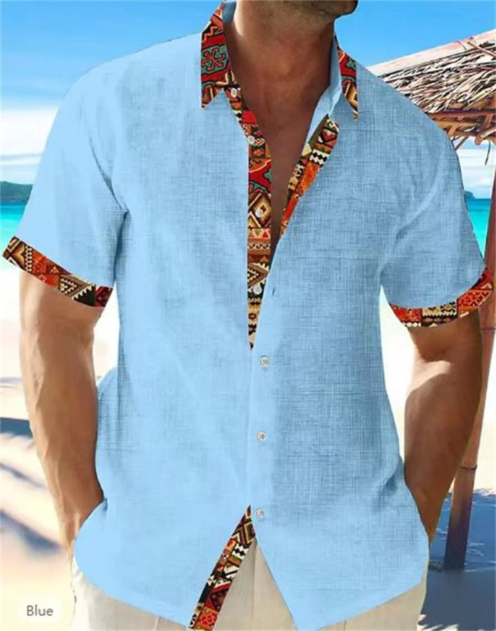 Eastcott - Lässiges Sommerhemd mit Ethno-Print