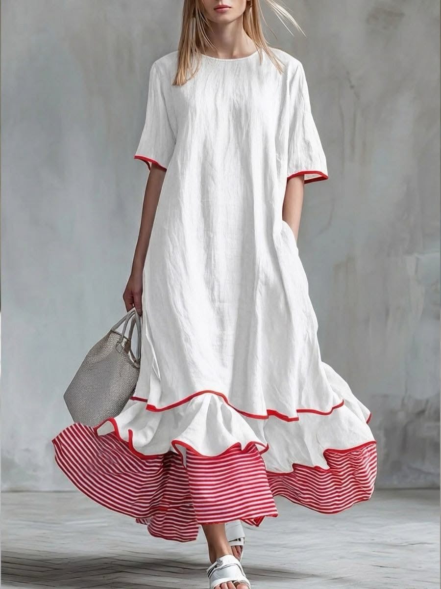 Cariselle - Soft-Touch-Maxikleid
