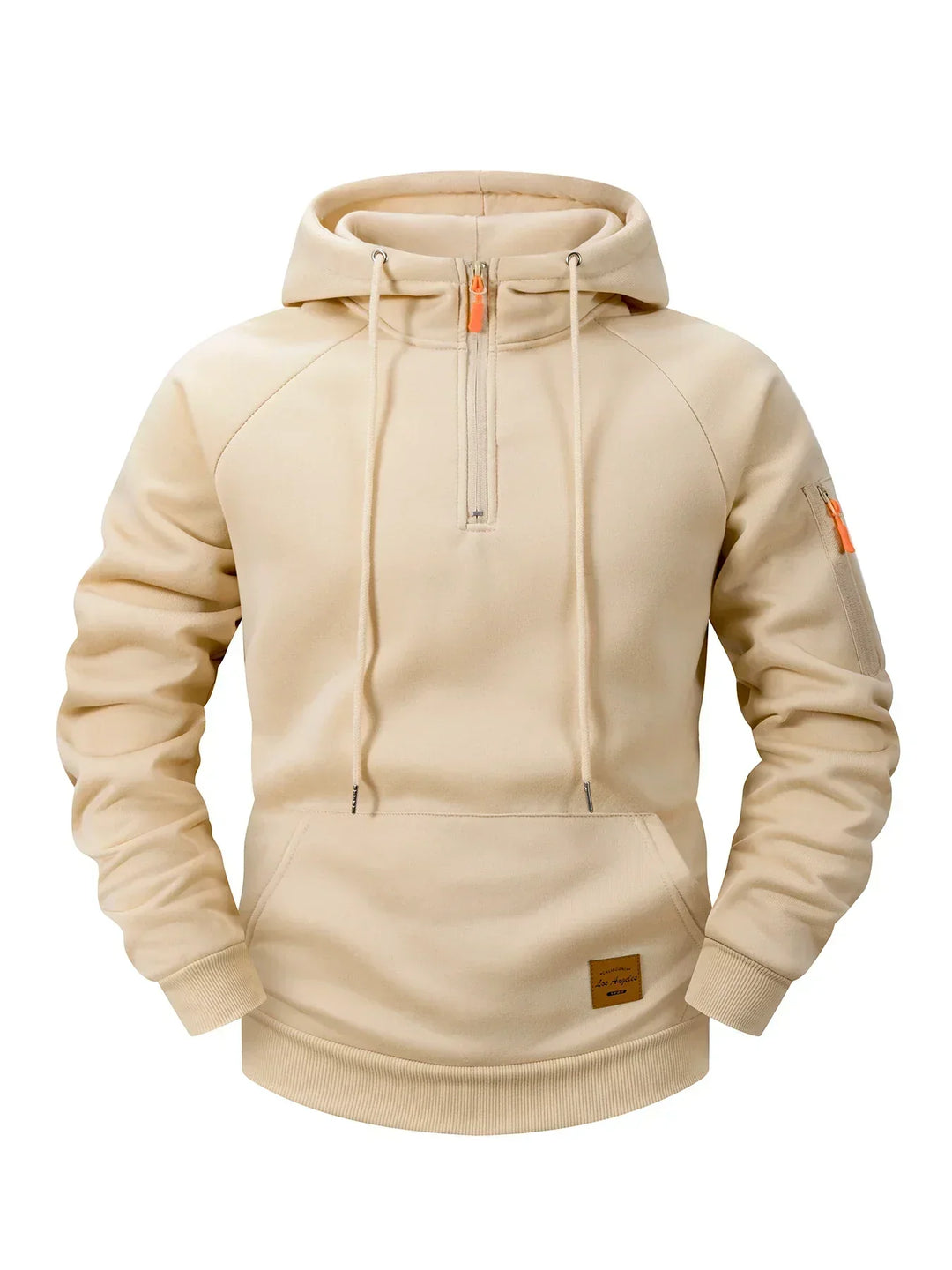 Quenford - Softtouch-Hoodie mit Reissverschluss