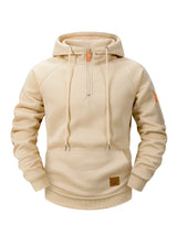 Quenford - Softtouch-Hoodie mit Reissverschluss