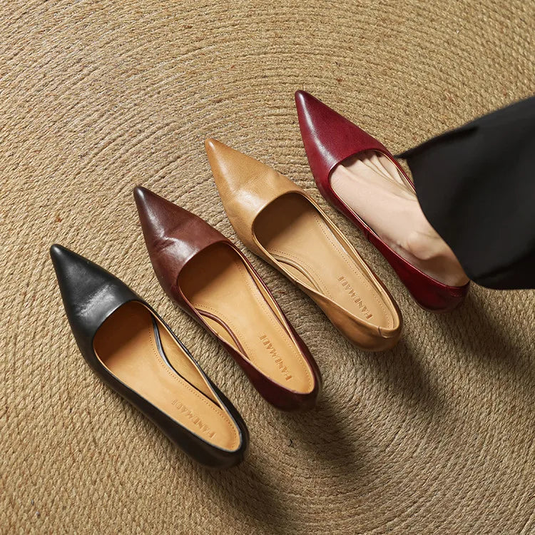 Serelina - Elegante Pumps mit spitzer Zehenpartie und Kitten-Heel