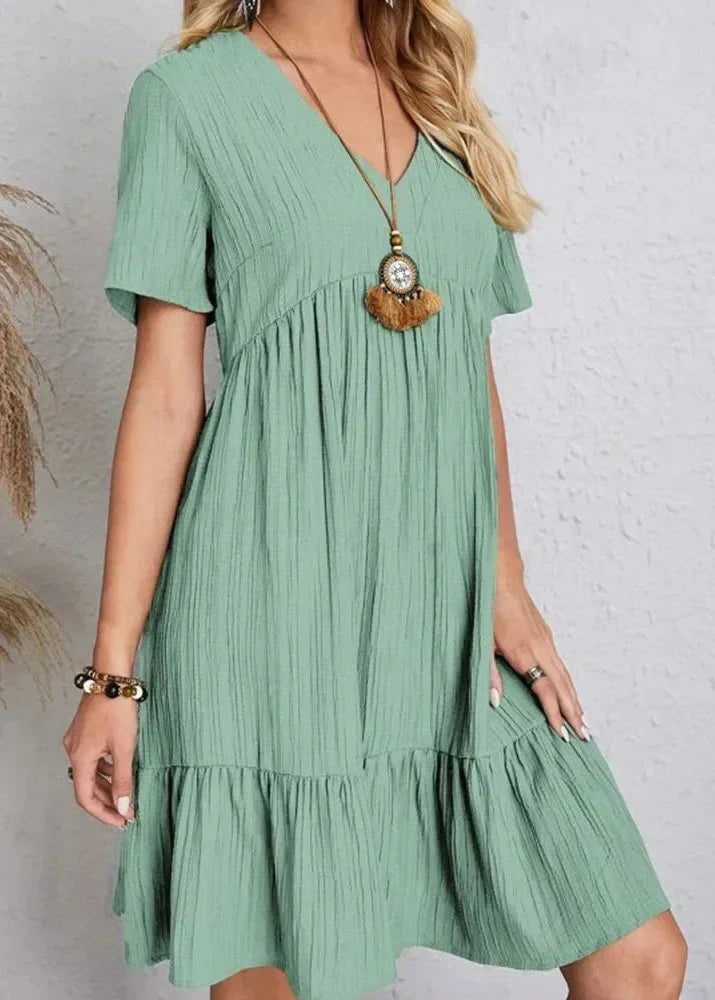 Flavia - Fliessendes Shiftkleid
