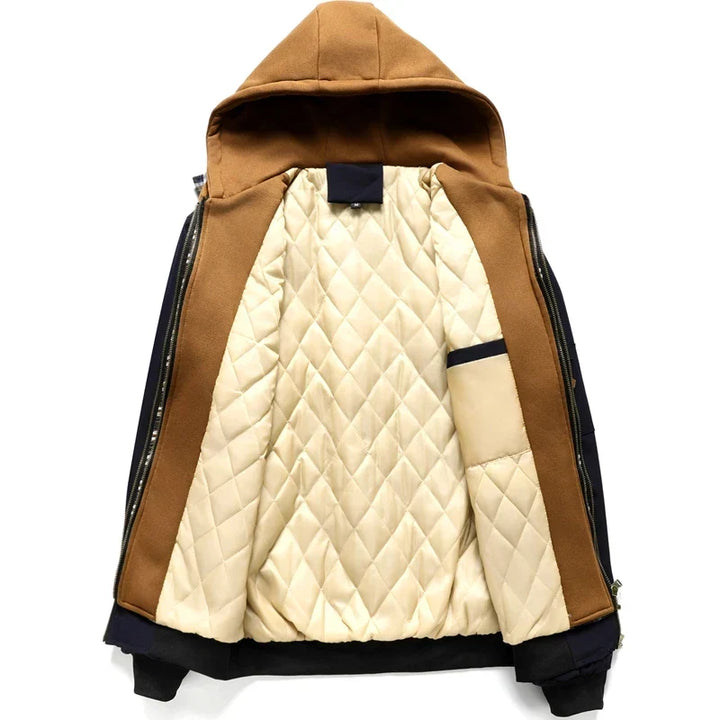 Jerome - Wattierte Outdoorjacke mit Kapuze