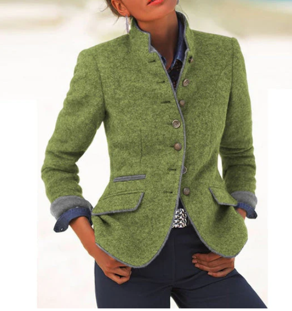 Violeta - federleichte Stehkragenjacke