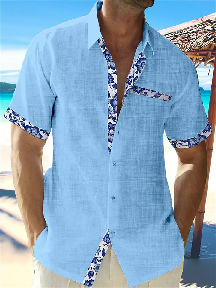 Eastcott - Lässiges Sommerhemd mit Ethno-Print