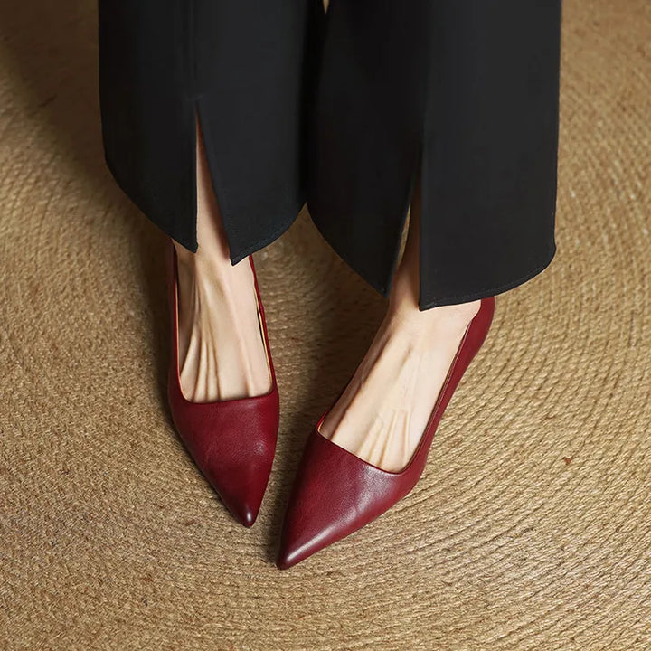 Serelina - Elegante Pumps mit spitzer Zehenpartie und Kitten-Heel