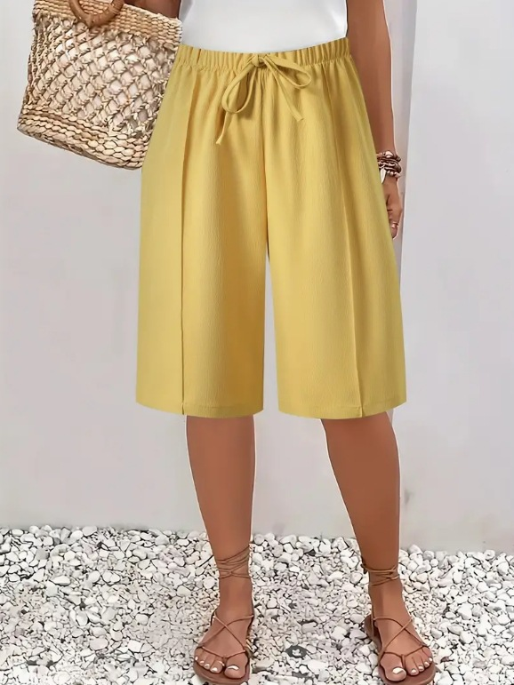 Abriella - Soft-Touch-Sommer-Shorts