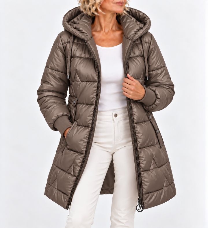 Tilda - Gesteppte Pufferjacke mit langen Ärmeln
