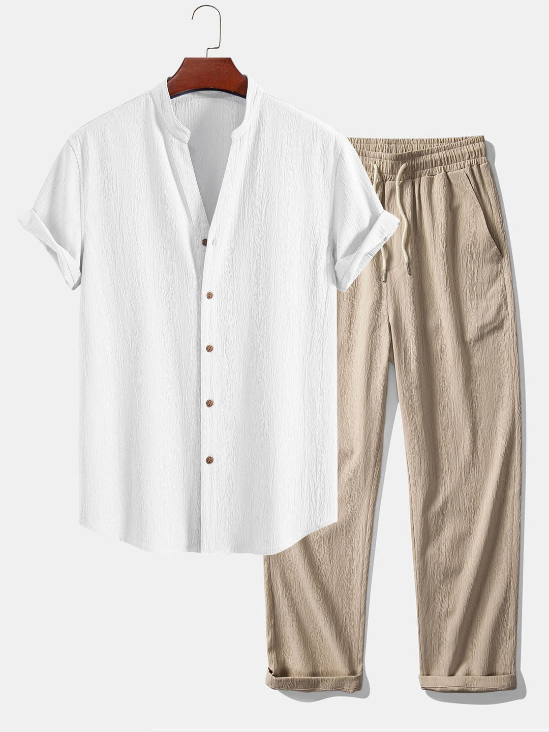 Adrian - Leichter Zweiteiler aus Sommerhemd und Hose