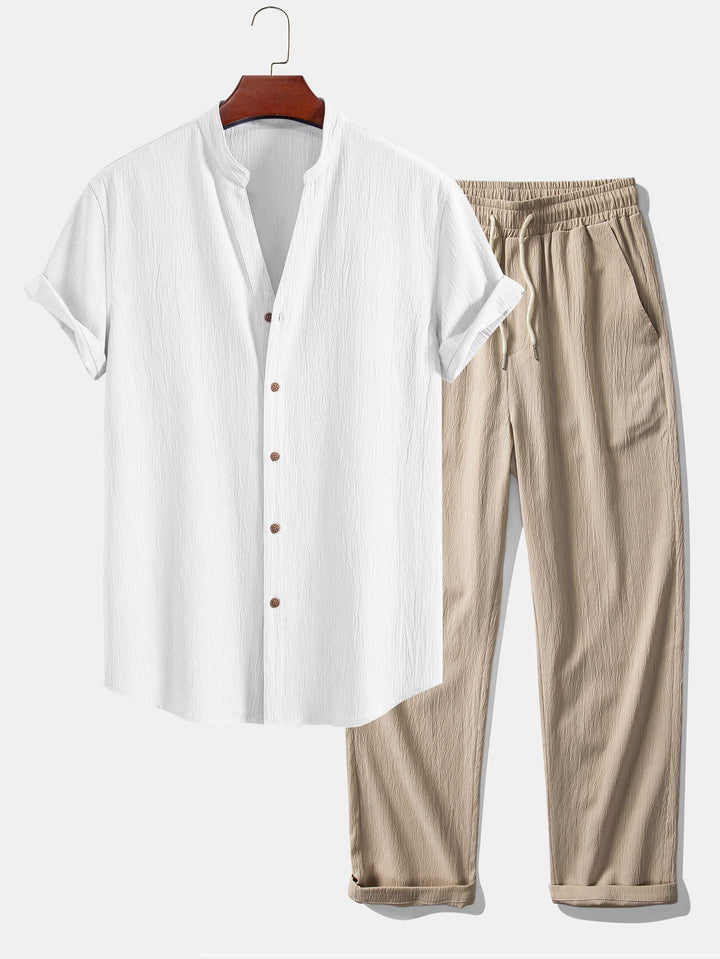Adrian - Leichter Zweiteiler aus Sommerhemd und Hose