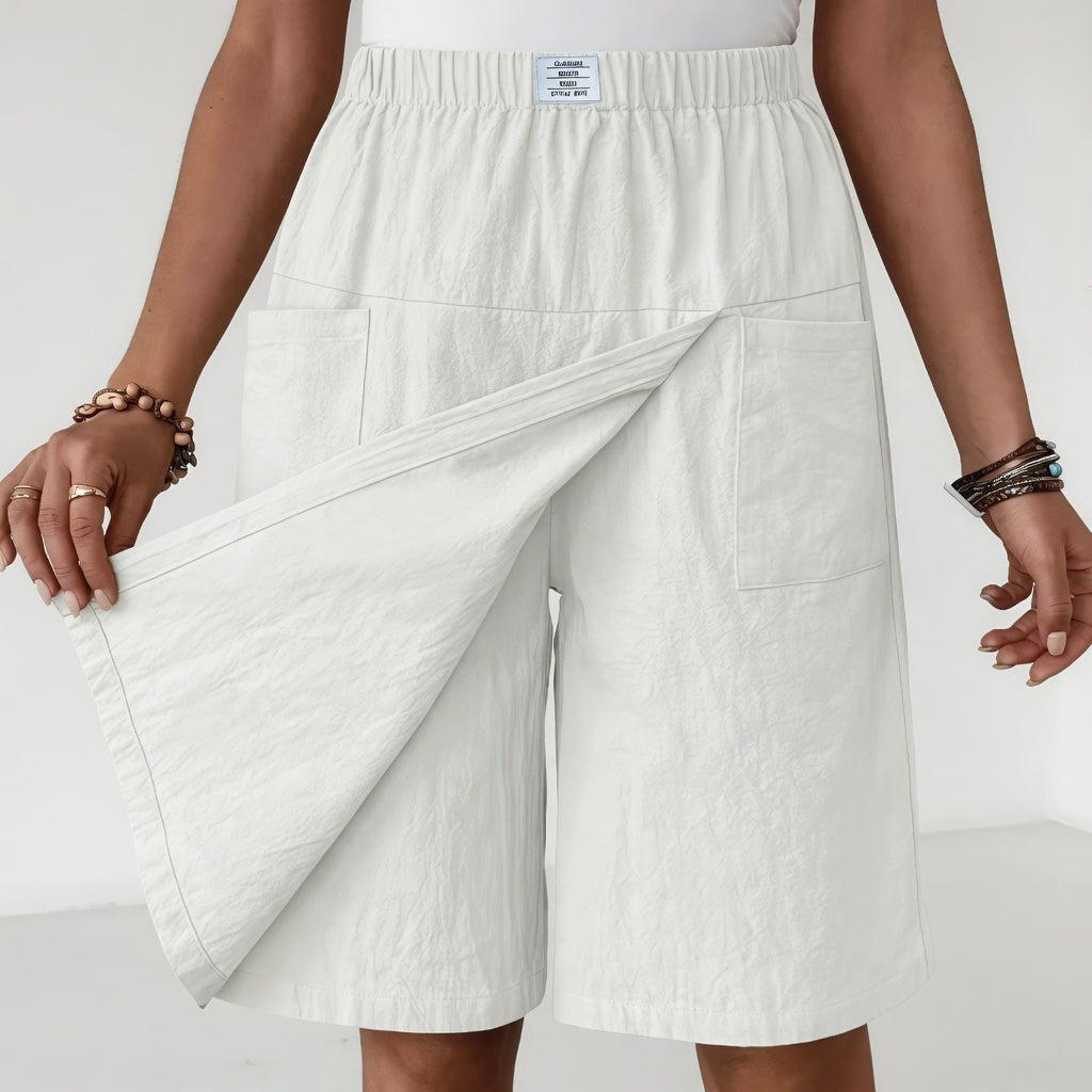 Floris - Atmungsaktiver Wickel-Skort