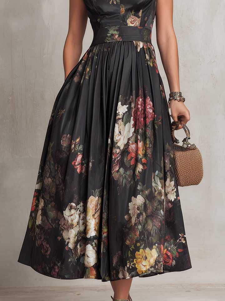 Astoria - Schimmerndes Midikleid