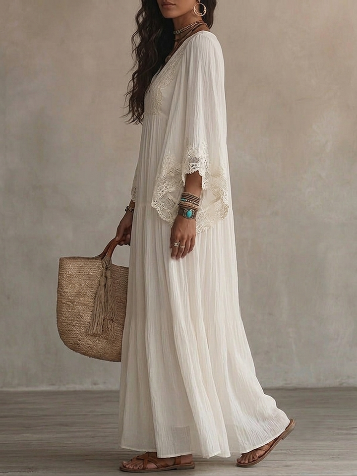 Annelis - Ätherisches Maxikleid