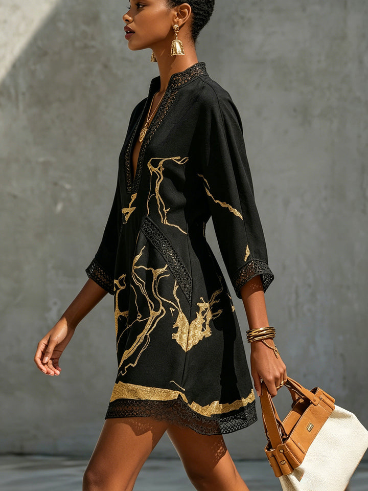 Estelline - A-Linien-Kleid aus Premium-Leinen